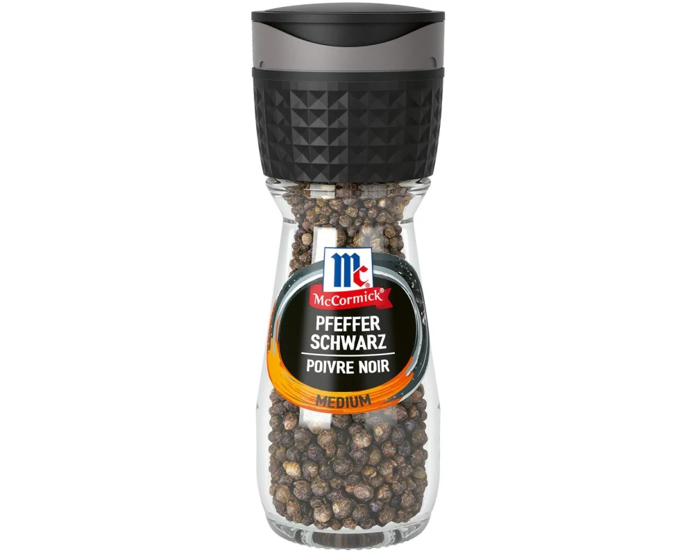 McCormick Streuer Mühle Pfeffer schwarz ganz 35 g