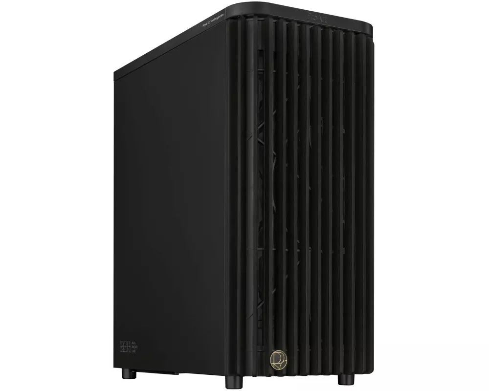 ASUS PC-Gehäuse ProArt PA401 Wood METAL PWM Schwarz