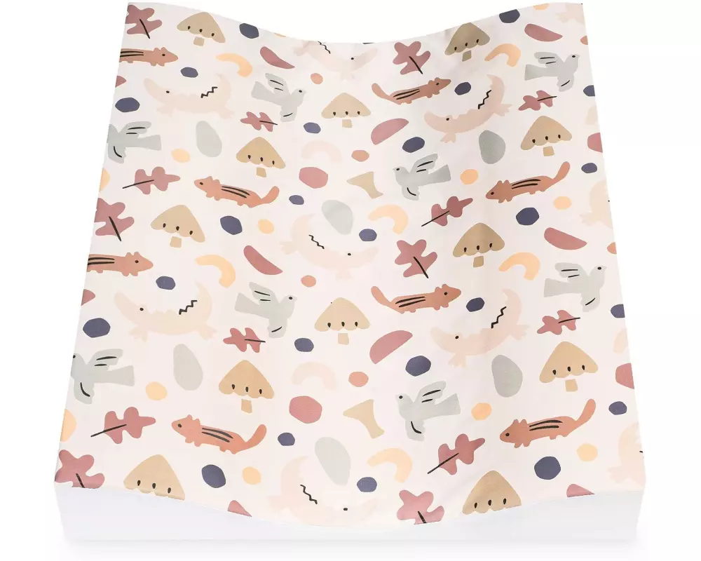 Julius Zöllner Wickelmulde Wave Folie Animals, 60 x 70 cm