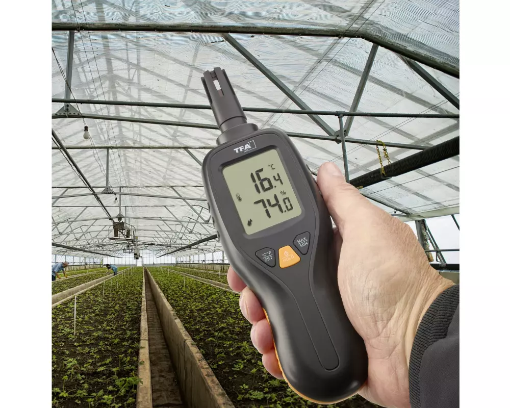 TFA Dostmann Thermo-/Hygrometer 31.1066.01 Digital