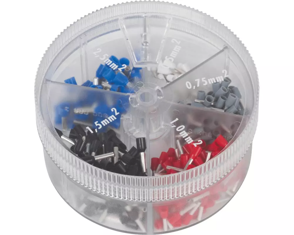 Knipex Aderendhülsen 0.5 - 2.5 mm², 400 Stück