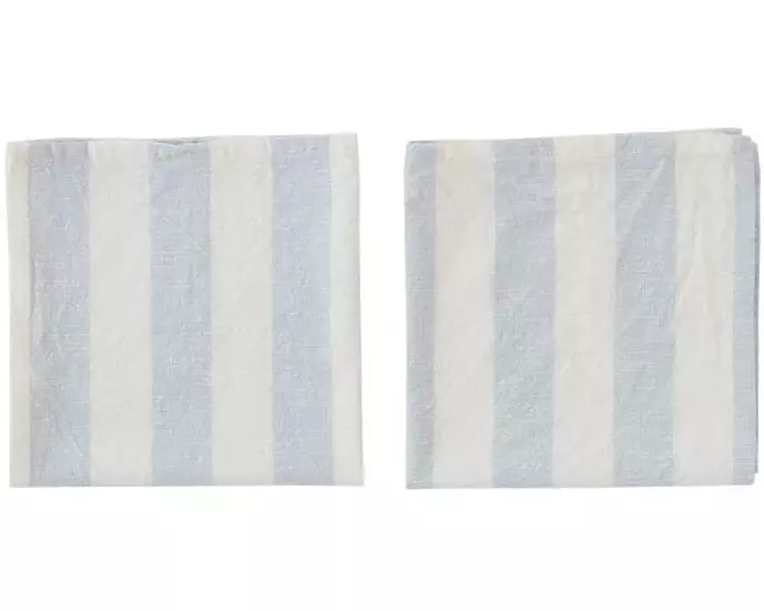 OYOY Stoffserviette Striped 45 cm x 45 cm, 2 Stück