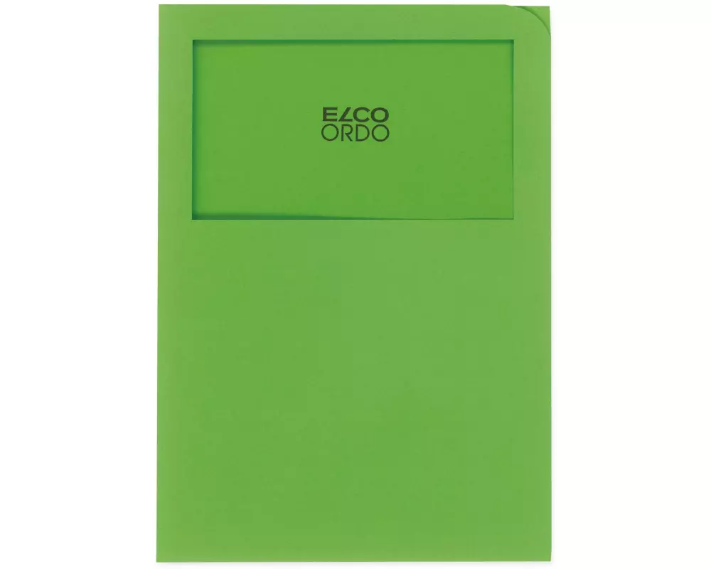 ELCO Sichthülle Ordo Classico Grün, ohne Vordruck, 100 Stück