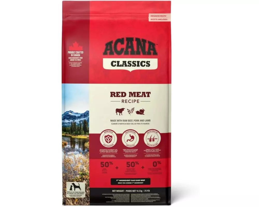 Acana Trockenfutter Classics Red Meat 14.5 kg