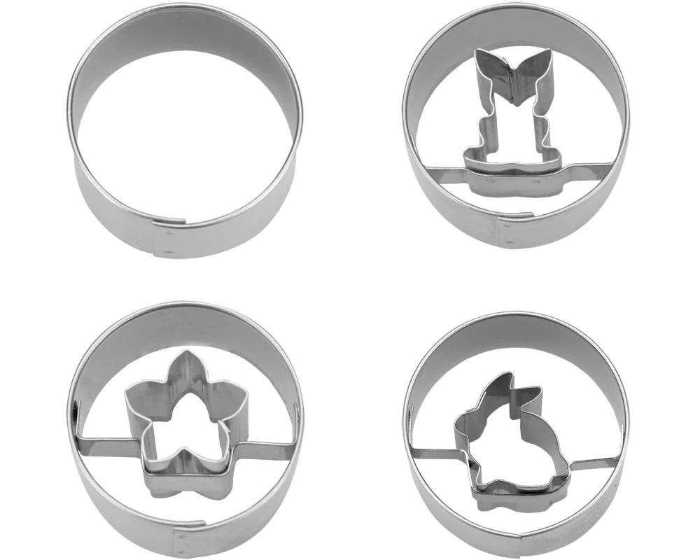 Städter Guetzli-Ausstecher Linzer 4-teilig