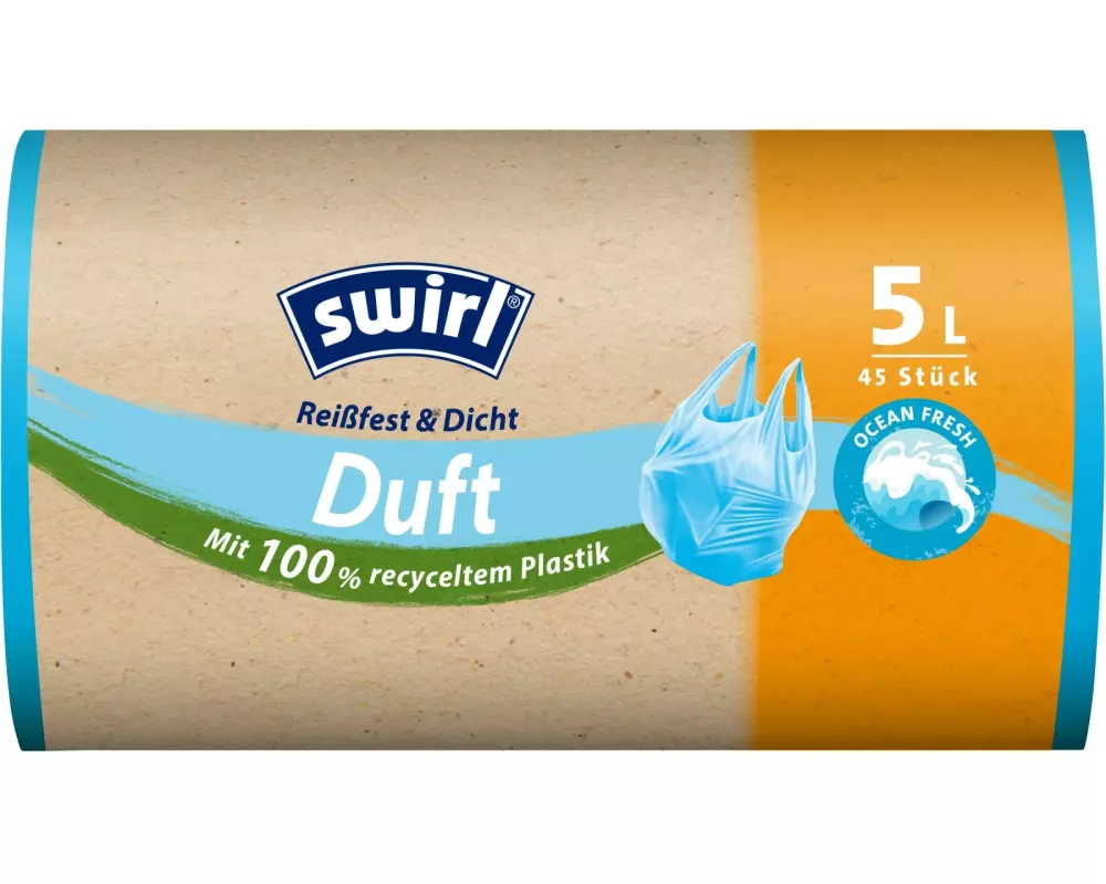 Swirl Müllbeutel Ocean 5 l, 45 Stück