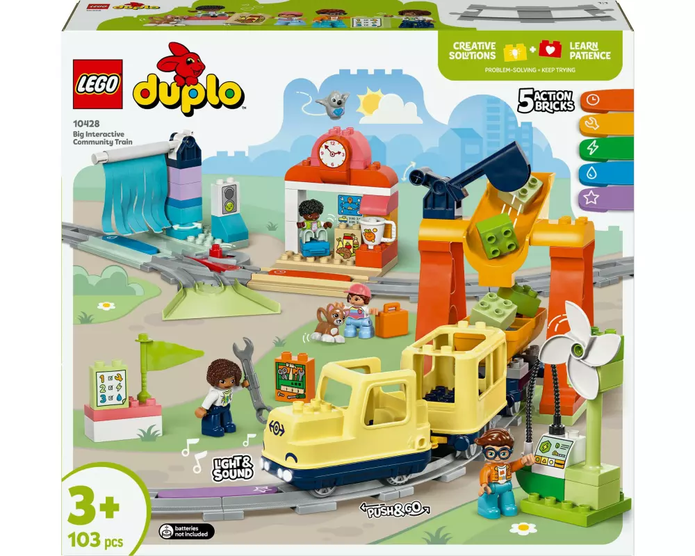 LEGO® DUPLO® Grosse interaktive Eisenbahn 10428