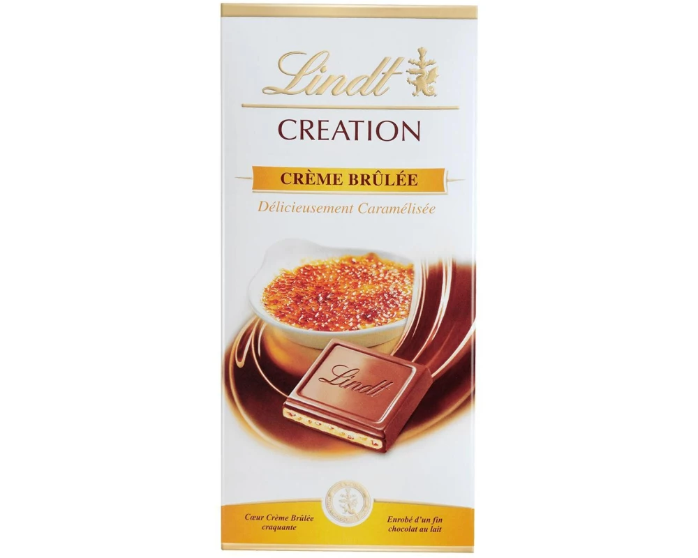 Lindt Tafelschokolade Création Milch Crème Brûlée 150 g