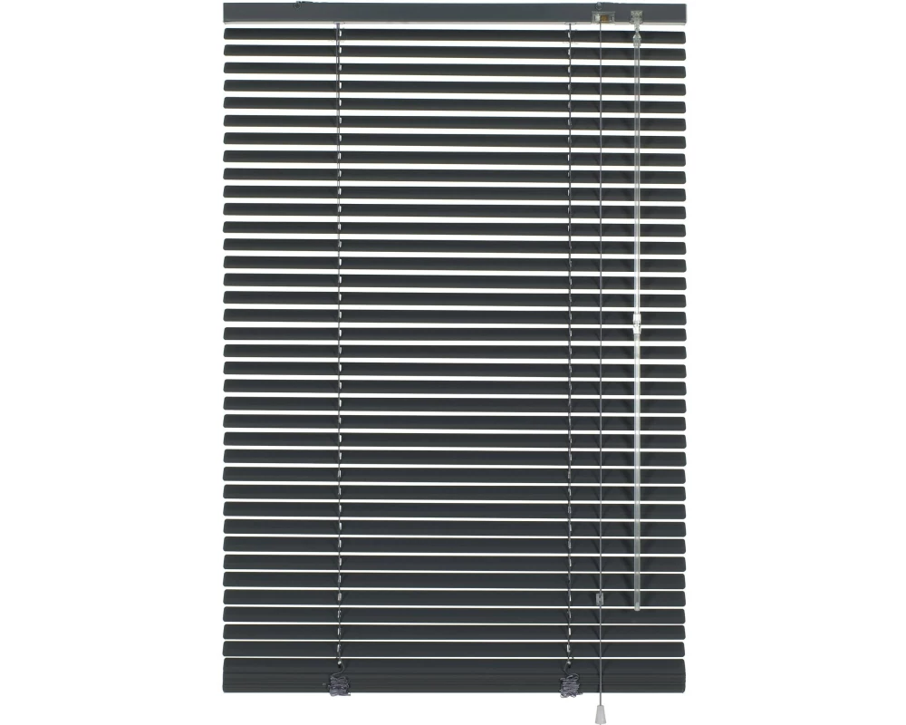 Gardinia Alu-Jal. 25 Klemm 80 x 175 cm, Dunkelgrau