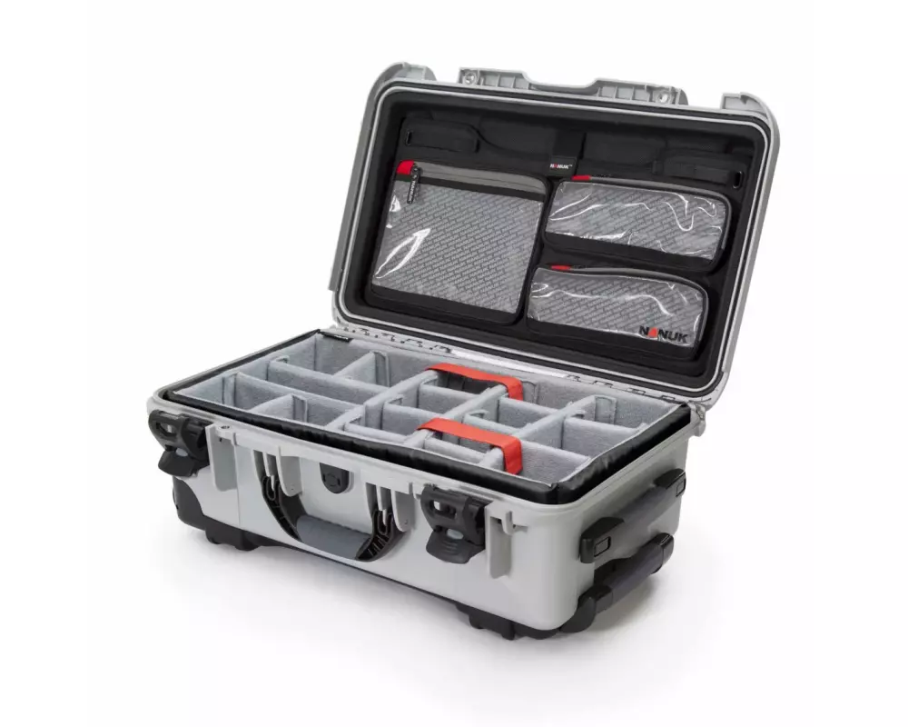 Nanuk Kunststoffkoffer 935 - TW+DO Silber