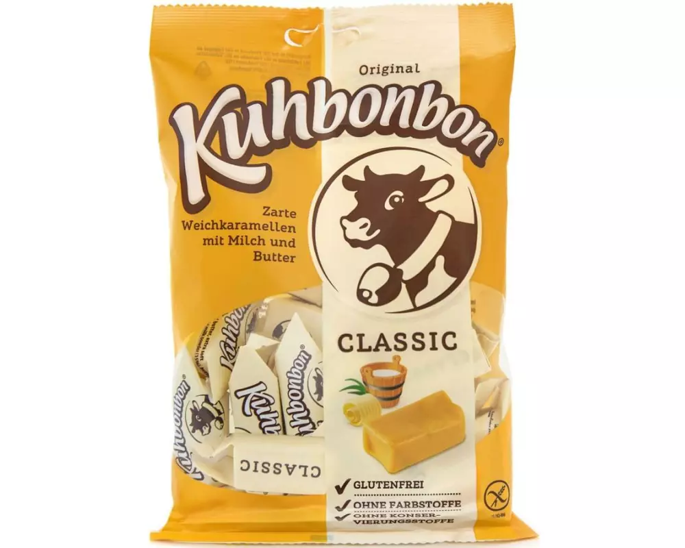 Kuhbonbon Classic Karamell Beutel 200 g