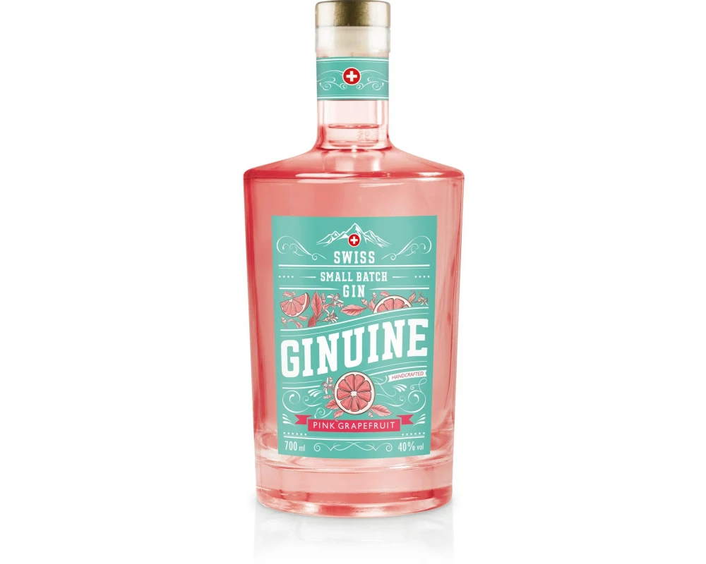 Ginuine Gin Pink Grapefruit 70 cl