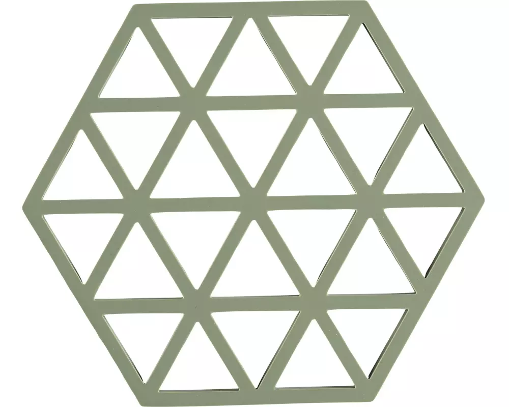 Zone Denmark Topfuntersetzer Triangles Olivgrün