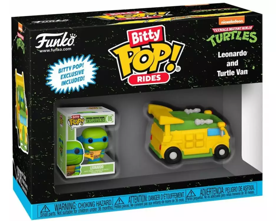 Funko Figur POP! Rides Leonardo mit Van
