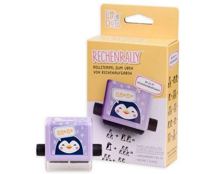 Trodat Stempel Little Dots Rechenrally Plus Symbol Rollstempel
