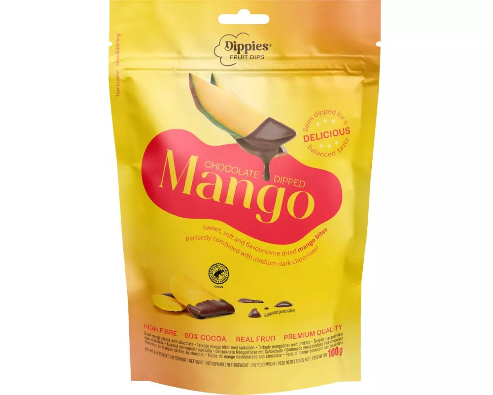 Dellia Fruit Dips Mango 100 g