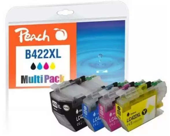 Peach Tinte Brother LC-422XL Multipack C/M/Y/BK