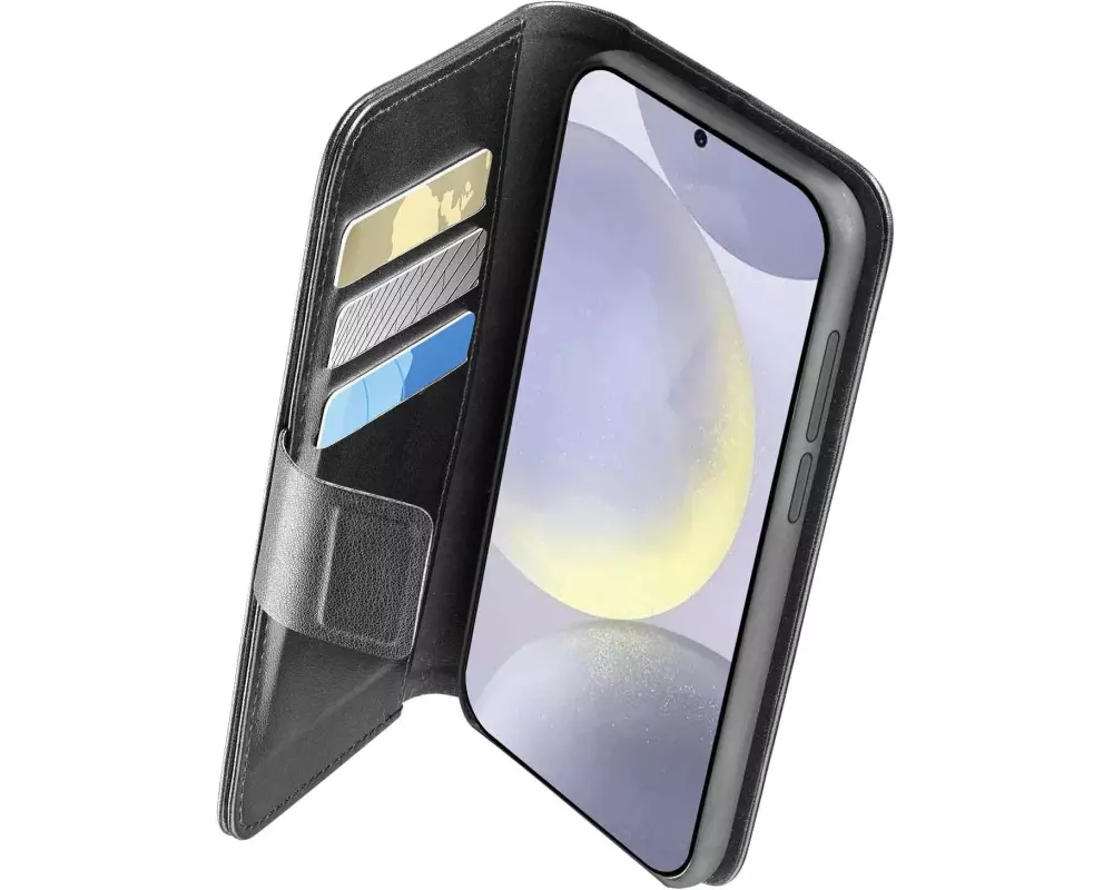 Cellular Line Book Cover Book Agenda 2 Galaxy S25+ Schwarz