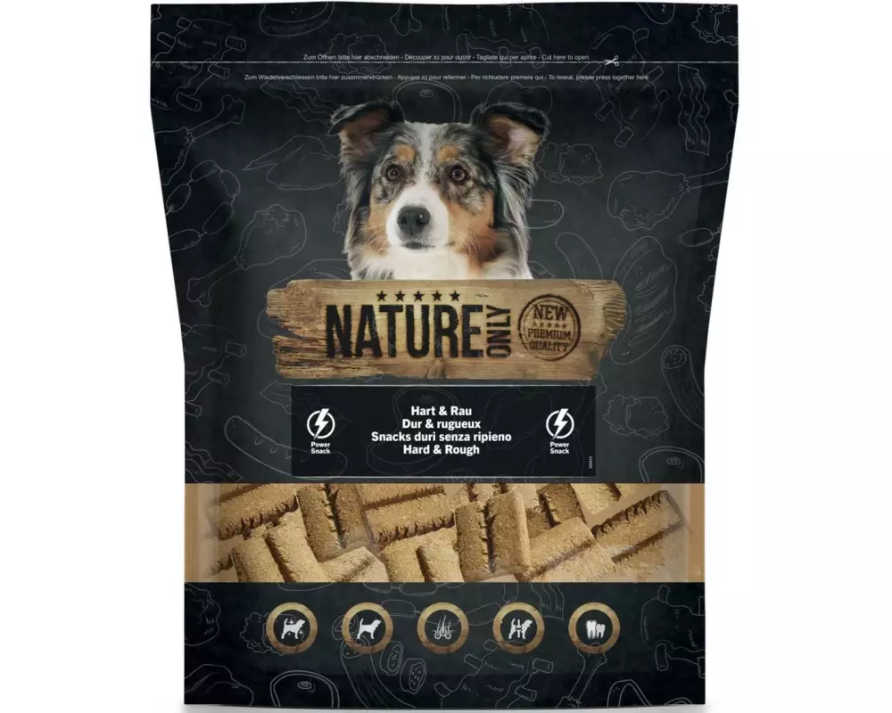 NATUREonly Leckerli Hart & Rau, 800 g