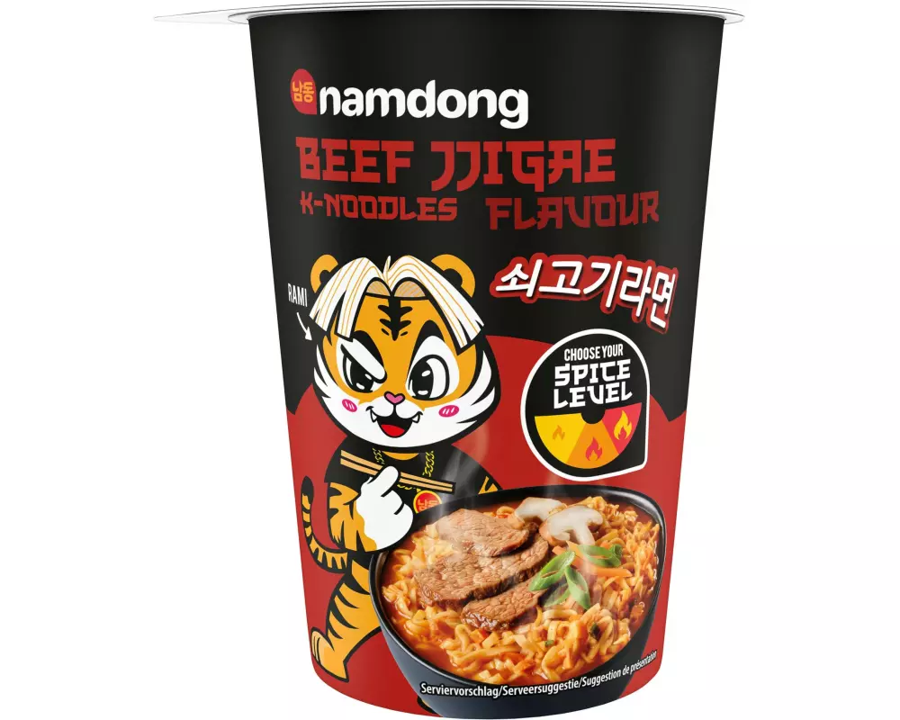 Namdong Namdong Beef herzhaft würzig mit Rind, Becher