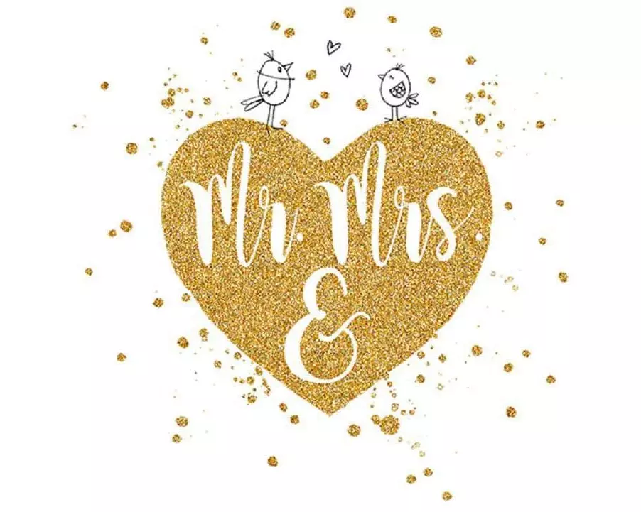 Braun + Company Papierservietten Wedding Heart 33 cm x 33 cm, 20 Stück