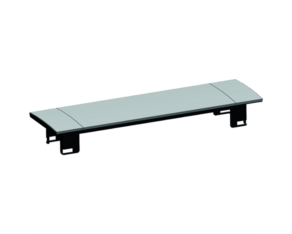 BACHMANN POWER FRAME COVER Medium 4-fach, silberfarben