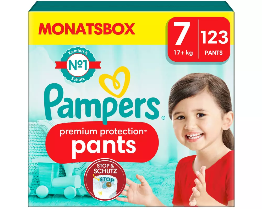 Pampers Windeln Premium Protection Pants Extra Large Grösse 7