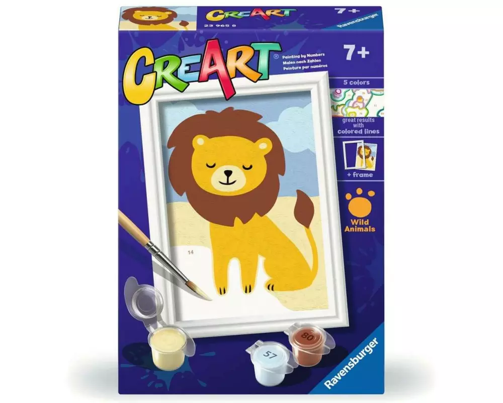 Ravensburger Malen nach Zahlen CreArt Wild Lion