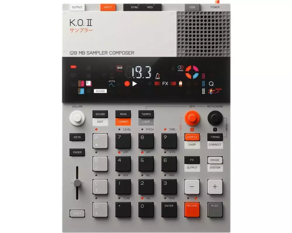 Teenage Engineering Sample-Player EP133 K.O. II 128 MB