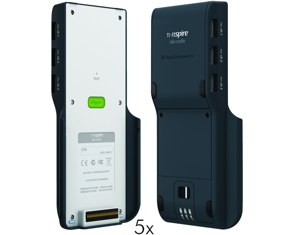 TEXAS INSTRUMENTS Lab Cradle Nspire NSP-LC5 inkl. Ladestation, 5er