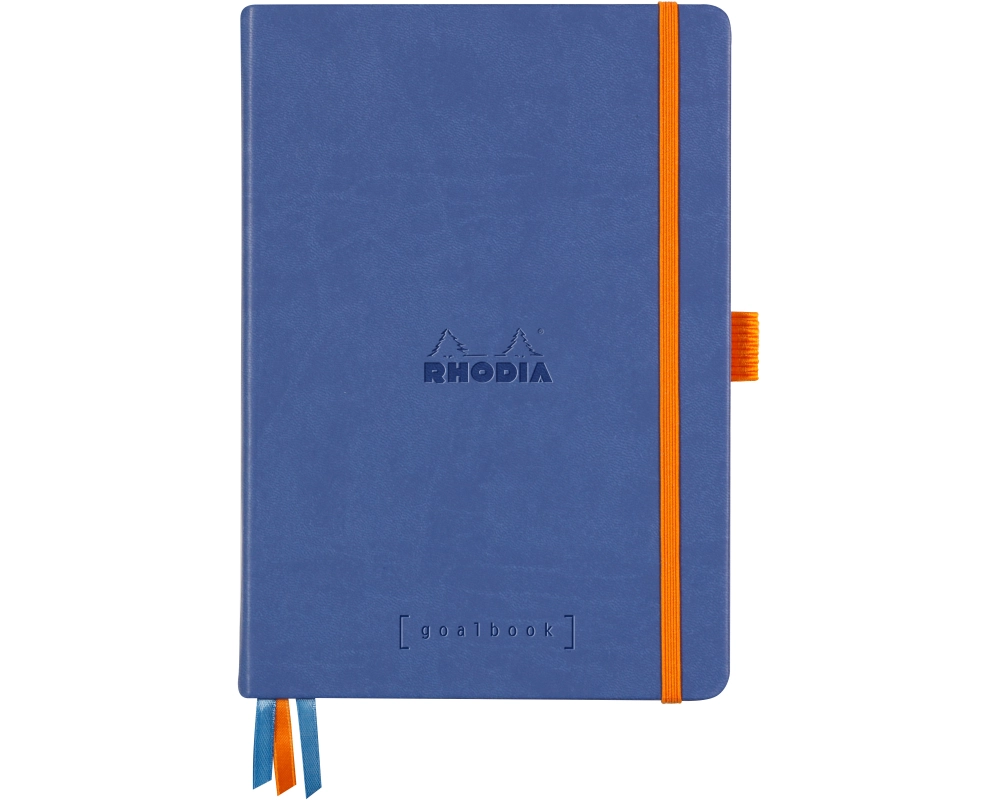 RHODIA Goalbook Notizbuch A5 118577C Hardcover saphirblau 240 S.