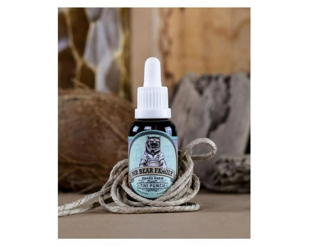 Mr. Bear Family Beard Brew Tiki Punch Bartöl Tiki Punch 30 ml