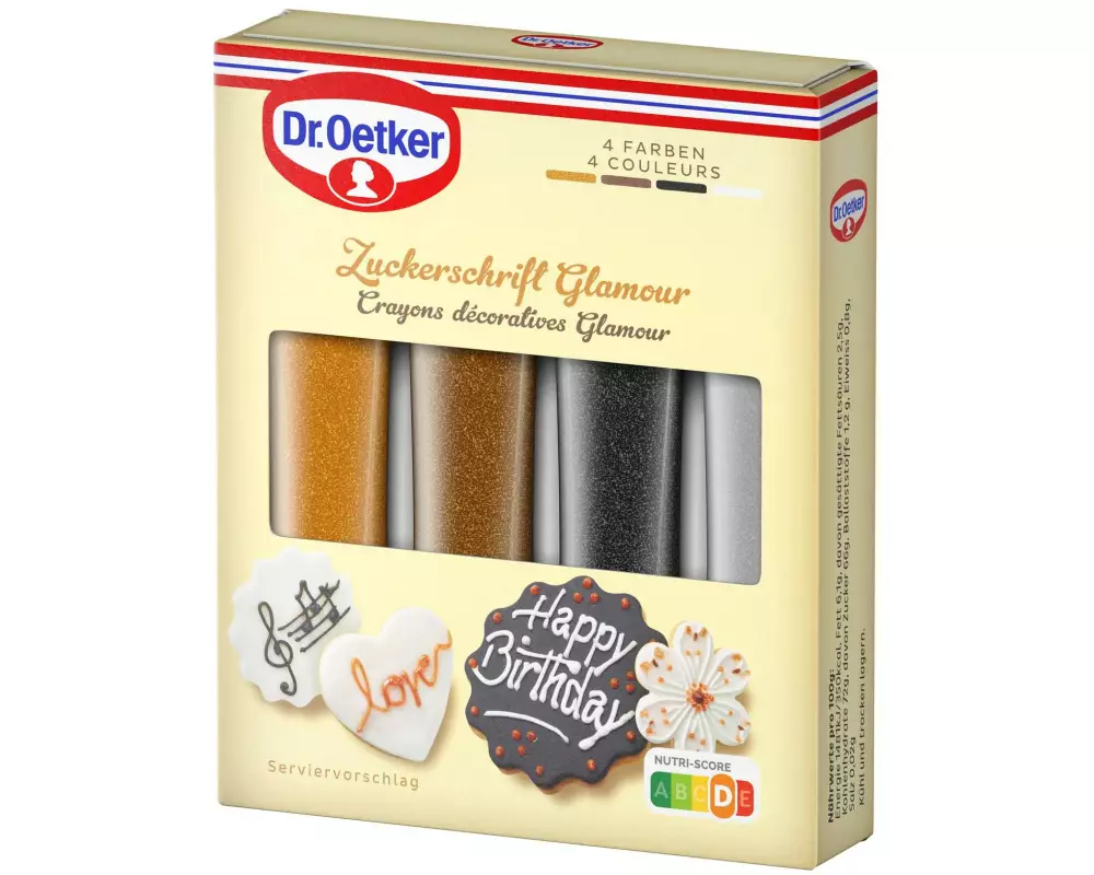 Dr.Oetker Zuckerschriften «Glamour» 76 g