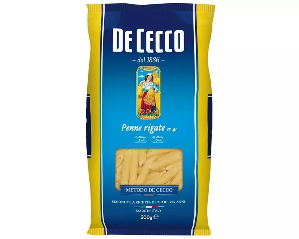 De Cecco Teigwaren Penne rigate Nr. 41 500 g