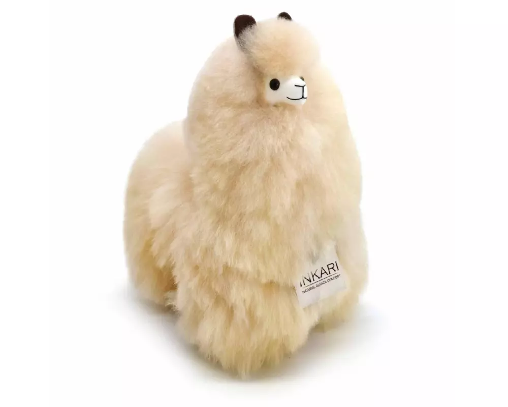 Inkari Kuscheltier Alpaka blond M
