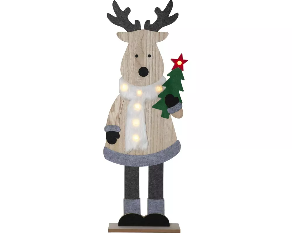 Star Trading LED-Figur Billy, Rentier, 80 cm