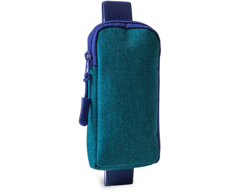 ROOST Notizbuch Tasche 16x8x2mm 497765 sporty petrol/cobalt blue