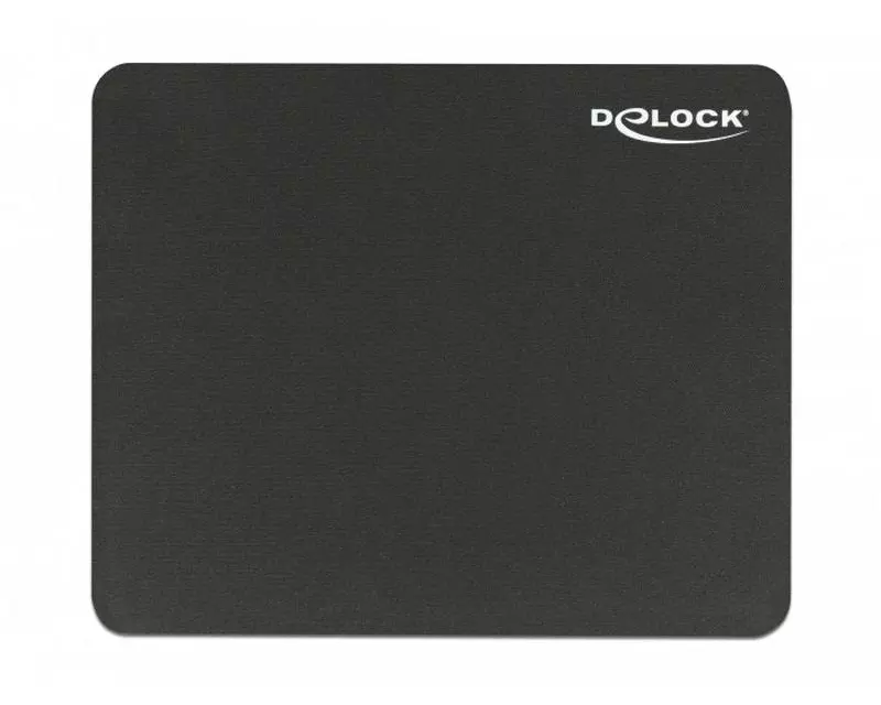 Delock Mausmatte 22x18 cm, Schwarz