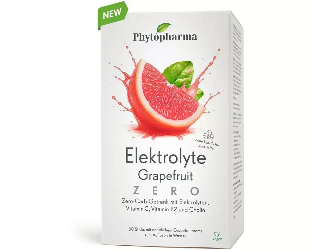 Phytopharma Elektrolyte Grapefruit ZERO Sticks 30 Stück