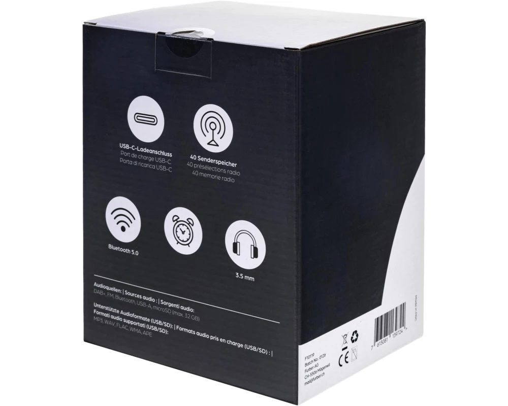 onit DAB+ Radio Marcando Weiss