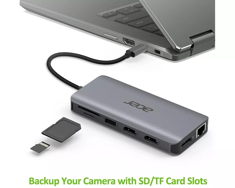 Acer Dockingstation USB-C 12-in-1 Dongle Mini