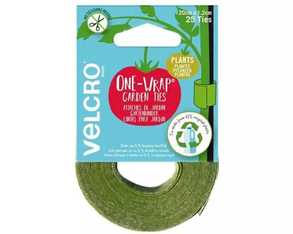 Samen Mauser Gartenbinder Velcro One – Wrap, 25 Stück, 20 x 1.2 cm