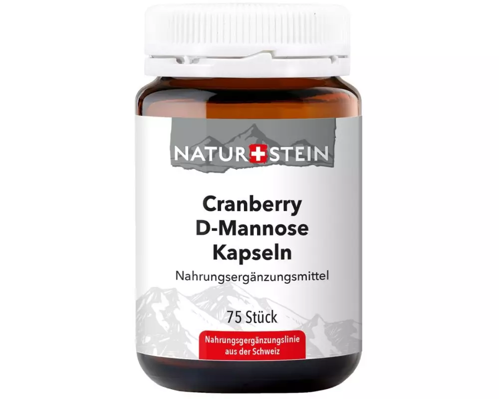 Naturstein Cranberry D-Mannose 75 Kapseln