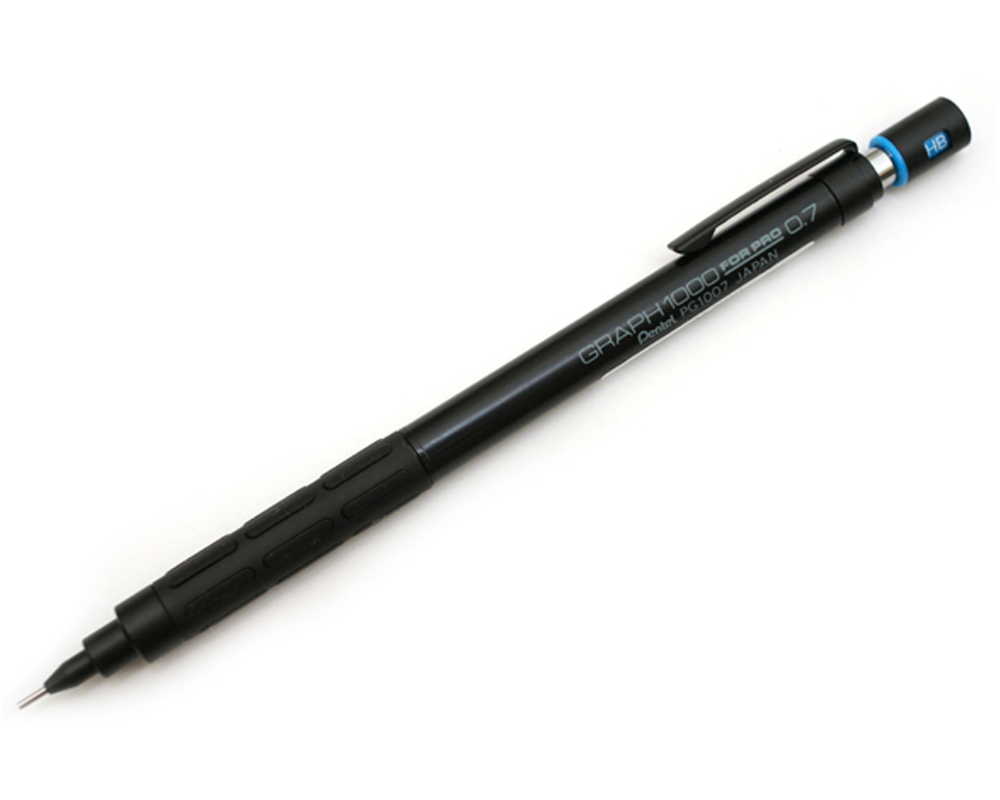 PENTEL Druckbleistift Graph 0,7mm PG1007-C schwarz