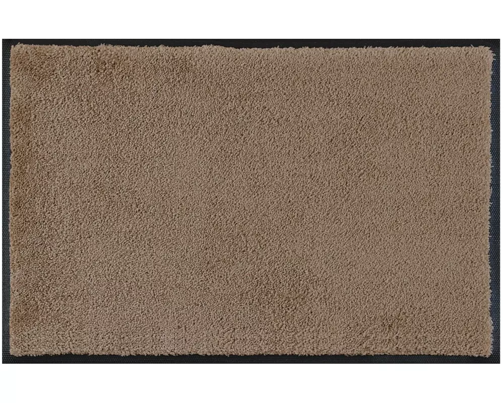 wash+dry Fussmatte Beige, 75 x 120 cm