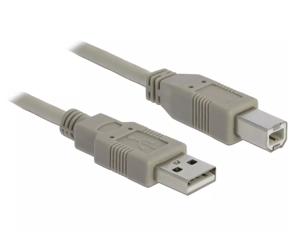 Delock USB 2.0-Kabel USB-A - USB-B 1.8 m