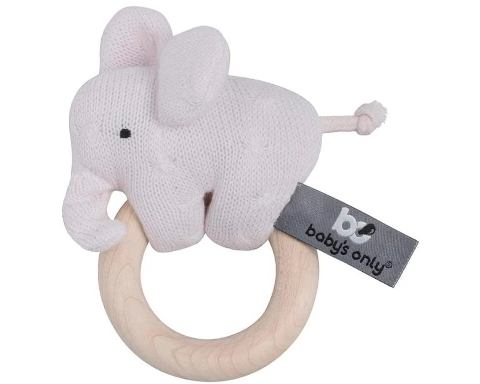 baby's only Rassel Elefant Rosa