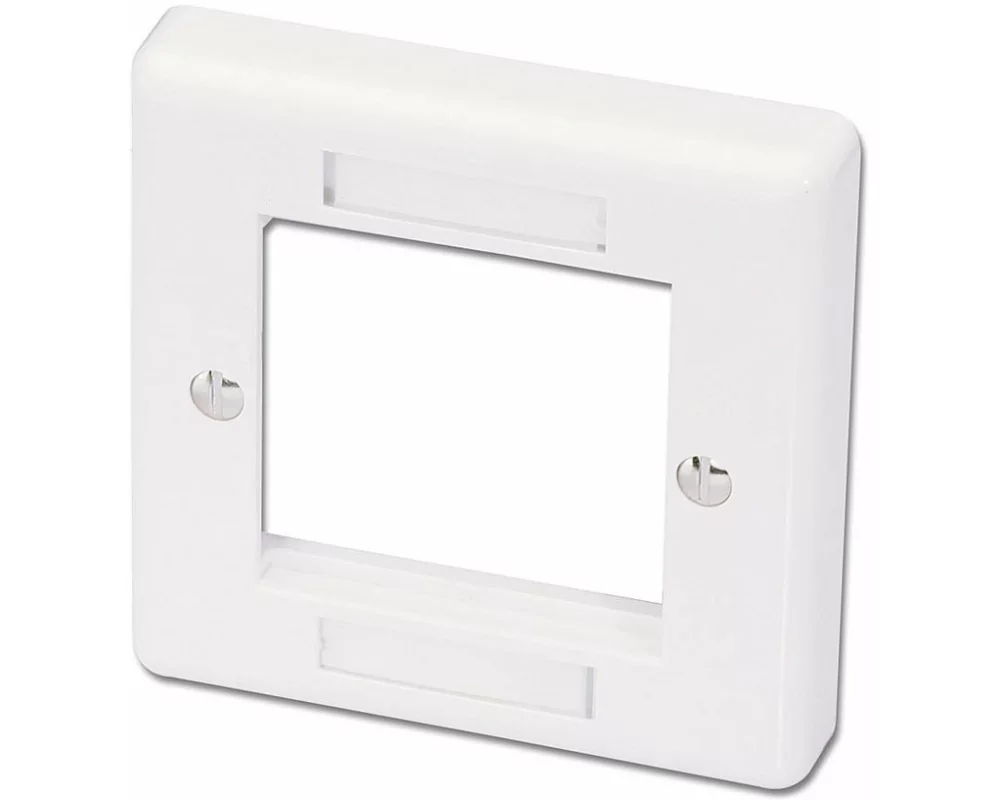 LINDY Single AV Face Plate for GBtype single Pattress Box