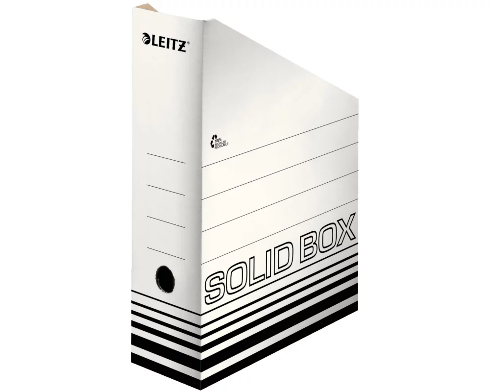 Leitz Archivschachtel Stehsammler, 10 Stück, Schwarz