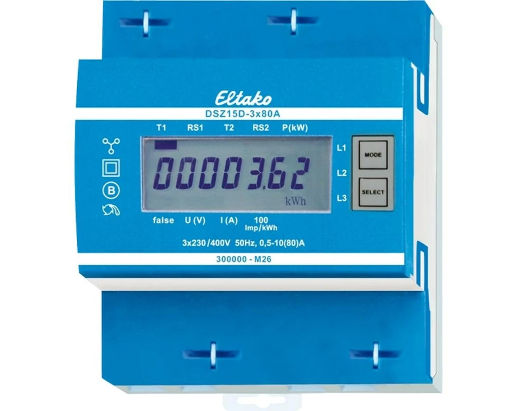 Eltako DSZ15D-3 x 80A digital, MID-konform